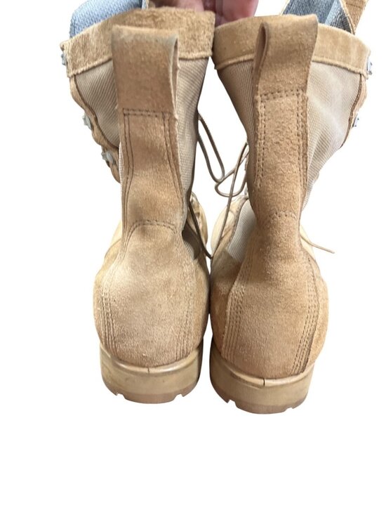 Belleville GoreTex mens tan para troop mid calf leather boots sz 11.5W SKU 9995 main image 11
